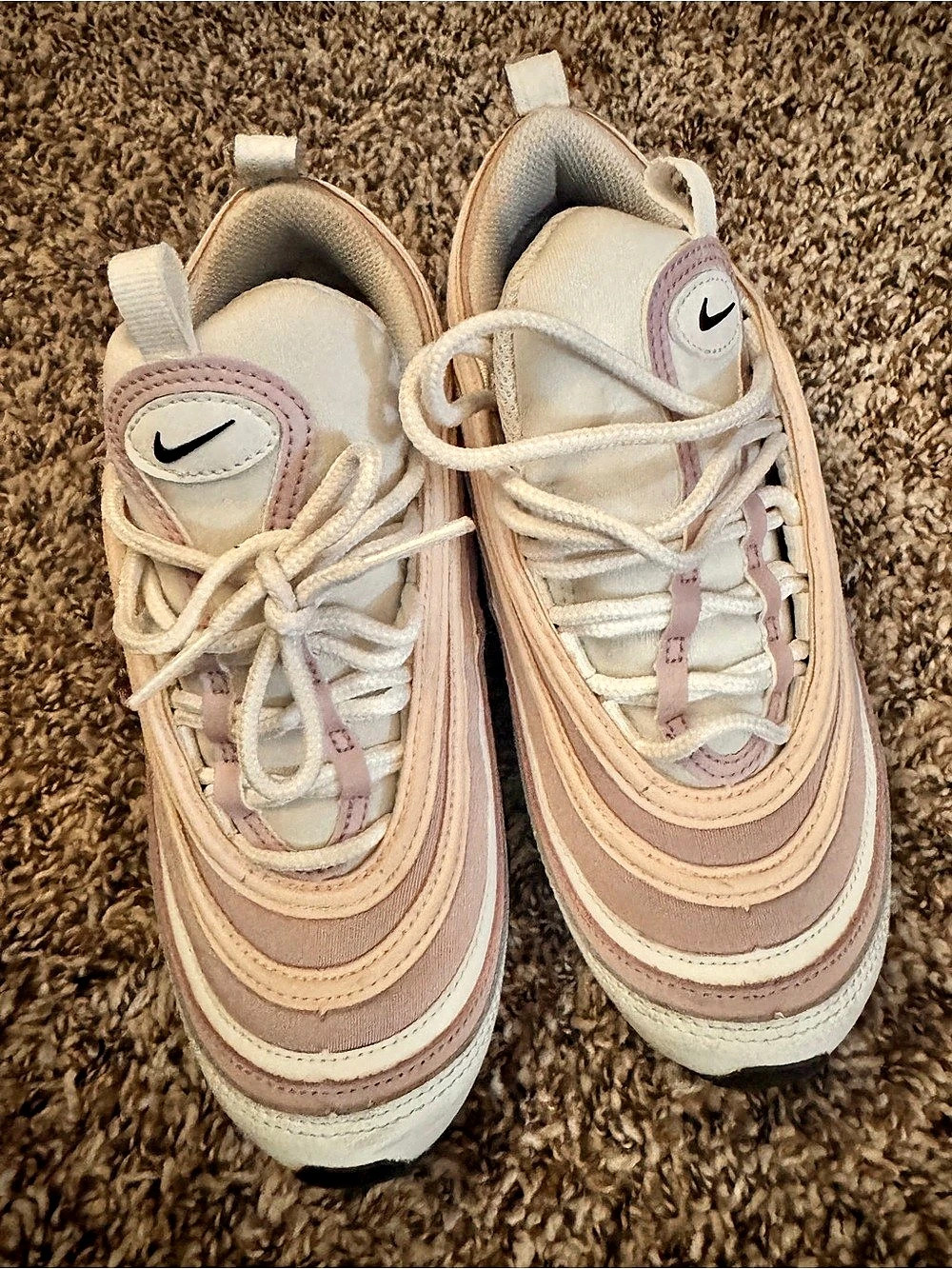 Nike Air Max 97 Pink Oxford Pink & White Sneakers